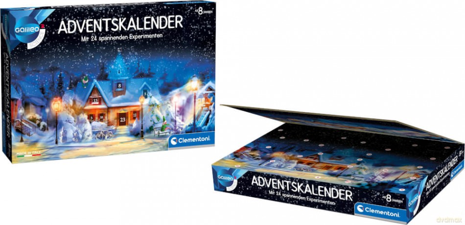 Clementoni Galileo kalendarz adwentowy