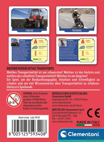 Galileo Games - Rekordverdächtige Transporte (Record-breaking transports)