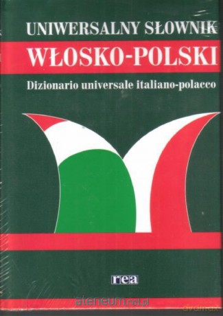 Uniwersalny słownik WŁOSKO-POLSKI REA [KSIĄŻKA]