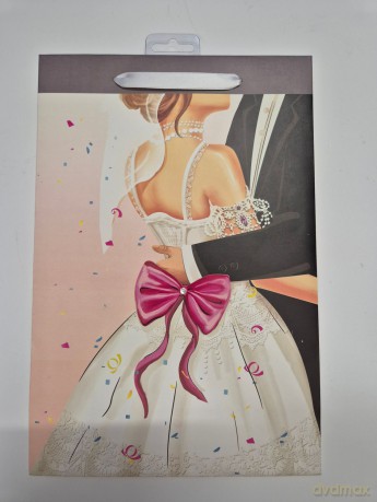 Geschenktüten Handmade Vermählung Large, 26 x 32 x 12 cm