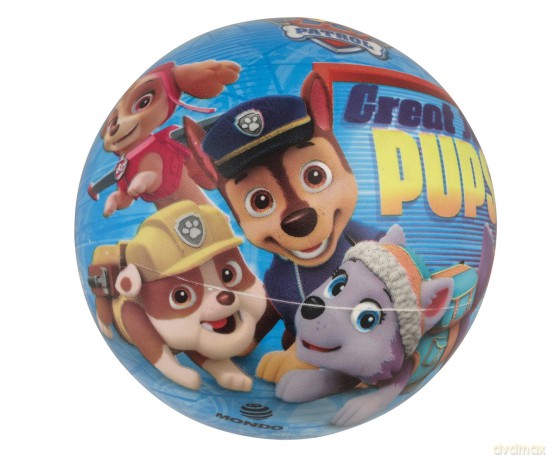 Piłka plastikowa Psi Patrol ok. 14cm Happy People 75110