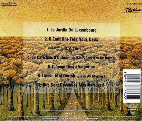 Joe Dassin: Le Jardin Du Luxembourg [CD]
