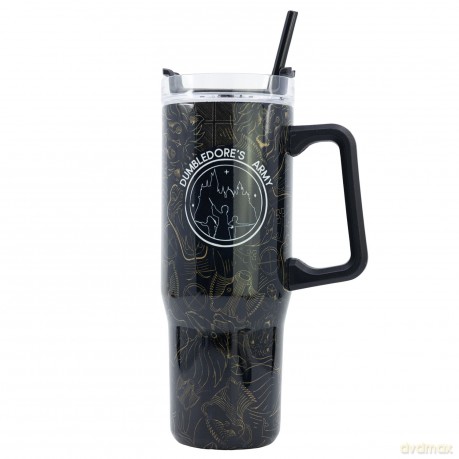 Harry Potter Golden Magic - Isolierter XL Wanderflasche aus Edelstahl - 940 ml