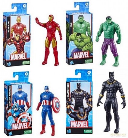 Marvel 6 figurek akcji, 4 różne kolory Hasbro F50975L04