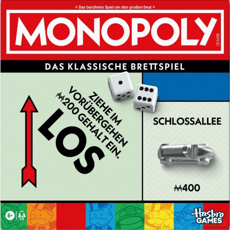 Monopoly Classic Refresh 2025 Hasbro G0009100