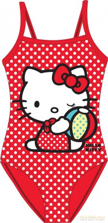 Hello Kitty - Badeanzug für Mädchen - 104-134 cm