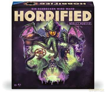 Horrified World of Monsters - Brettspiel