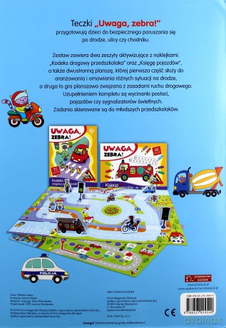 Uwaga, zebra! Kodeks drogowy przedszkolaka 1 [KSIĄŻKA]