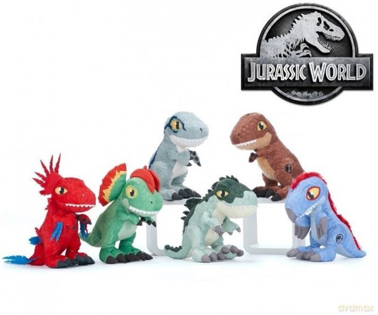Jurassic World - Dominion Plüschfigur - 6-fach sortiert - 30 cm