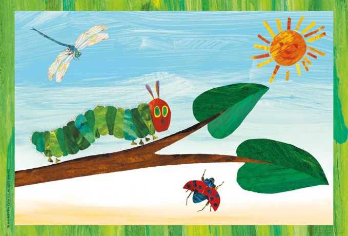SCHMIDT 3 x 24 el. Bardzo Głodna Gąsienica [PUZZLE]