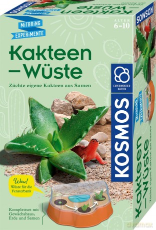 Kosmos 658250 - Kakteen-Wüste - Experimetierkasten