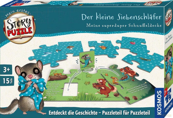 Kosmos 683573 - Mein erstes Story-Puzzle Der kleine Siebenschläfer