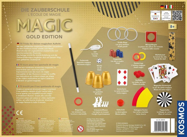 Kosmos 694319 - Die Zauberschule Magic - Gold Edition DFI
