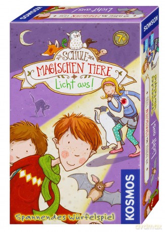 Kosmos 711405 - Schule der magischen Tiere: Licht aus! - Spannendes Würfelspiel