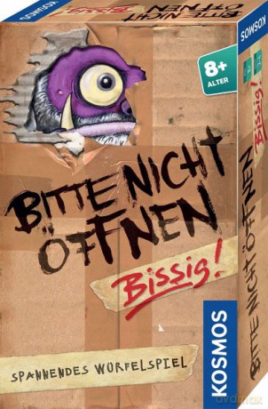 Kosmos 712655 - Bitte nicht öffnen - Bissig! - Spannendes Würfelspiel