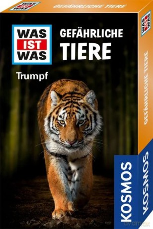 Kosmos 741853 - WAS IST WAS Trumpf: Gefährliche Tiere - Kartenspiel