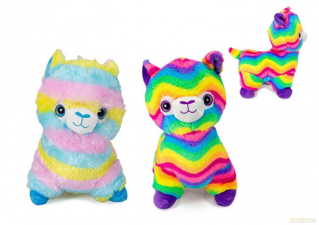 Lama Regenbogen - 2-fach sortiert - Plüsch 40 cm