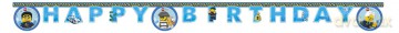 Lego City - Happy Birthday Banner
