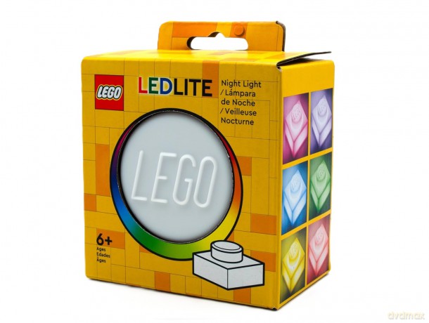LEGO Classic - Legostein Nachtlicht weiss - 9,5 cm
