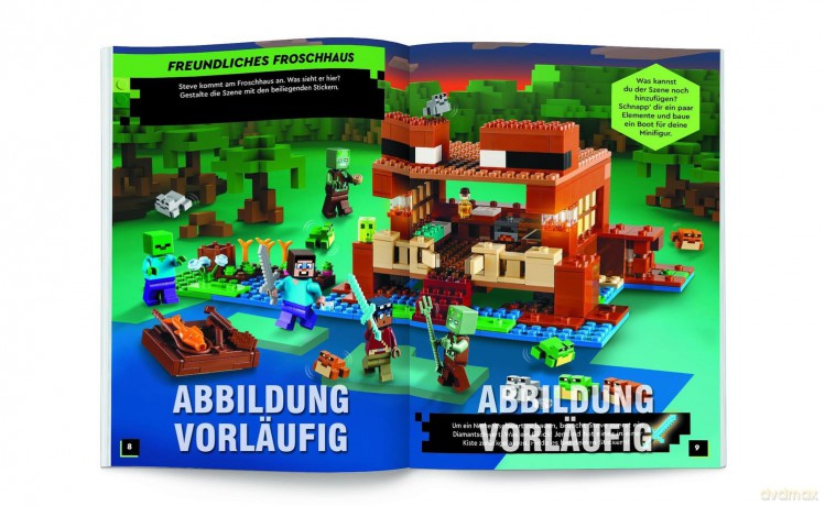 LEGO Minecraft - Mein Wimmel-Stickerbuch