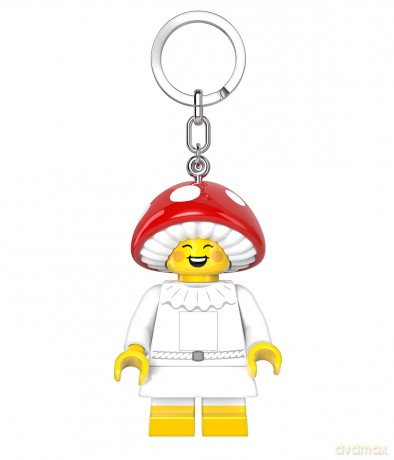 LEGO Minifigures - Schlüsselanhänger mit Taschenlampe - Pilz-Kobold