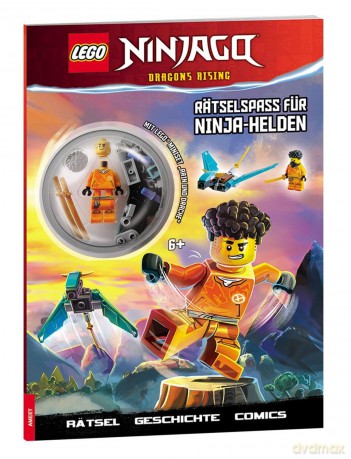 LEGO NINJAGO - Rätselspass für Ninja-Helden, m. 1 Beilage