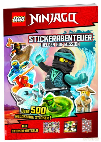 LEGO NINJAGO - Stickerabenteuer - Helden auf Mission