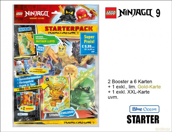LEGO NINJAGO TC Seria 9 Booster - ZESTAW STARTOWY