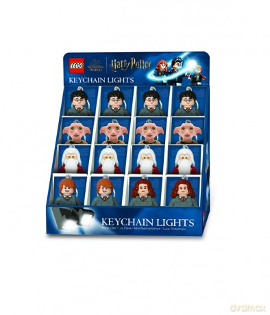 LEGO Thekendisplay für 16 Harry Potter LED Schlüsselanhänger