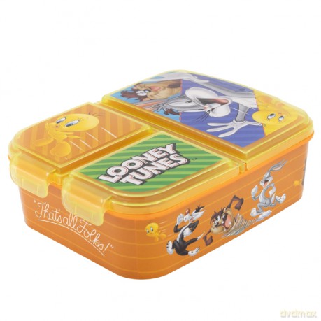 Looney Tunes "Heroes" - Brotbox mit 3 Fächern