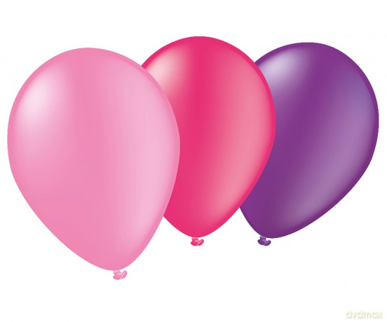 Luftballons "Mädchen" - 30 cm