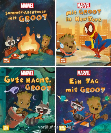 Marvel - Guardians of the Galaxy Pixi: 1-4 - 24 Mini-Büchlein im Display