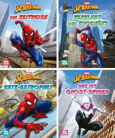 Marvel Spider-Man 1-4 - 24 Mini-Büchlein im Display