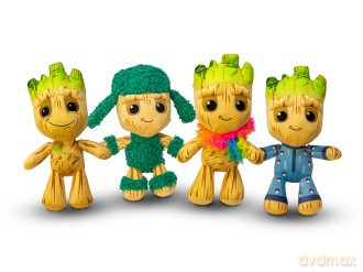 Marvel: Guardians of the Galaxy - Baby Groot PLüsch - Kollektion 4-fach sortiert, 30 cm