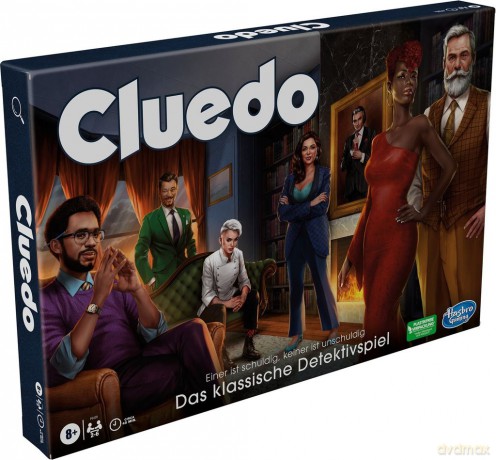 Mattel F6420100 - Cluedo Classic: Das klassische Detektivspiel (Cluedo Classic: Klasyczna gra detektywistyczna)