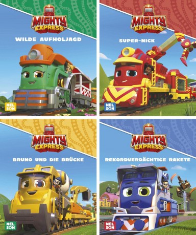 Mighty Express Pixi: 1-4 - 24 Mini-Büchlein im Display
