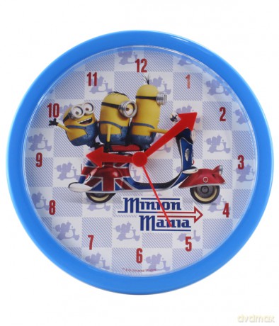 Minions - Despicable Me - Wanduhr in Plastik 24 cm