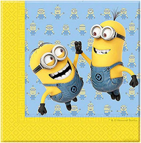 Minions - Servietten 33x33cm