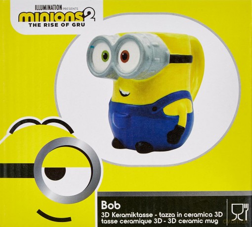 Minions 2 - Bob 3D Keramiktasse - 375 ml
