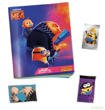 Gru i Minionki Pod przykrywką Sticker Album