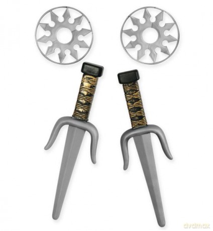 Ninja-Set- 4-teilig - 24 cm - Adult