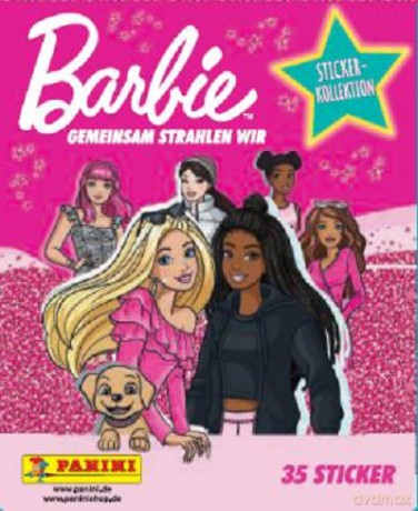 Panini Barbie Naklejki Eco Blister