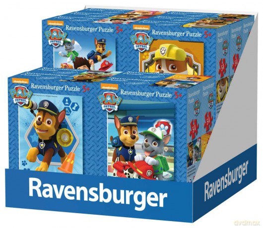RAVENSBURGER 54 el. Minipuzzle Psi Patrol [PUZZLE]