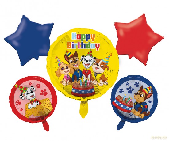 Paw Patrol - Folienballon Set - 6-teilig