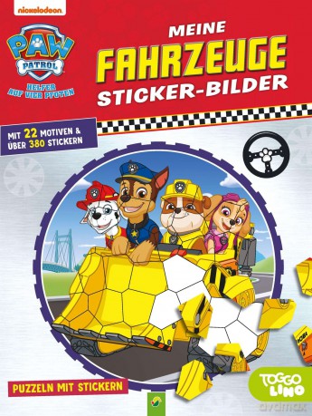 Paw Patrol - Meine Fahrzeugsticker-Bilder