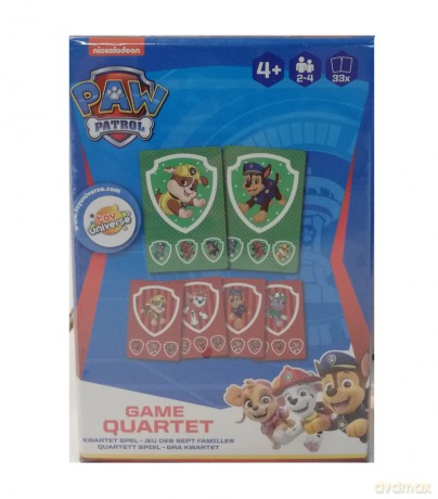 Paw Patrol - Qartett, 2-fach sortiert