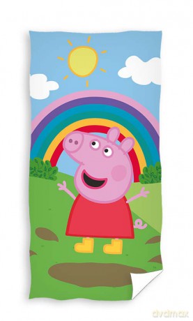Świnka Peppa - Ręcznik kąpielowy 70x140cm