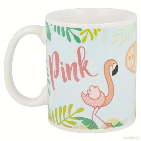 Peppa Pig - Keramiktasse "Pink Flamingo"- 325 ml