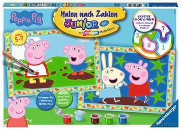Ravensburger Świnka Peppa Malowanka po numerach