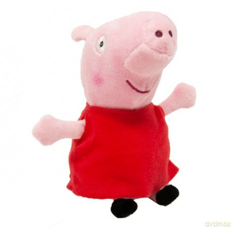 Peppa Pig - Plüschfigur rot - 20 cm